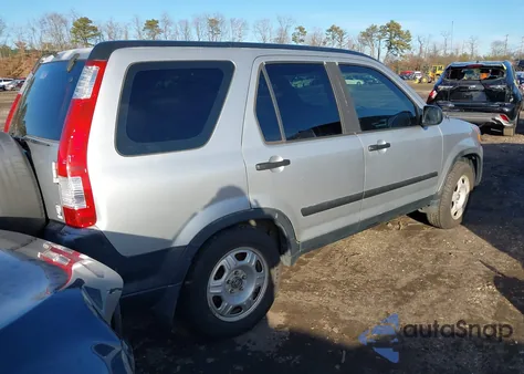 2006 Honda Cr-V Lx из США, поврежденный, VIN JHLRD78596C026594